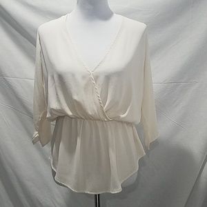 NWT Ivory blouse